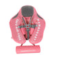 Infants and young children with inflatable seat rings and sunshades beginner's swimming circle home swimming pool