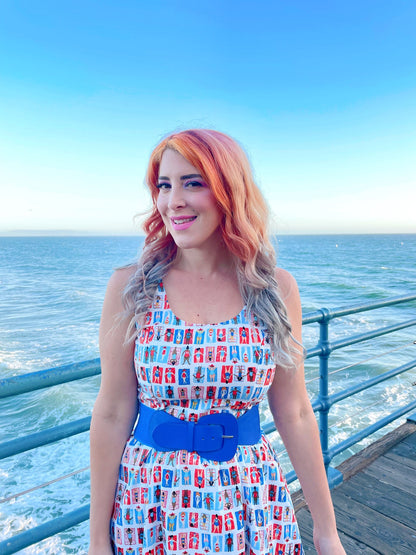 Sunny Days Fit & Flare Dress - Large only Retrolicious