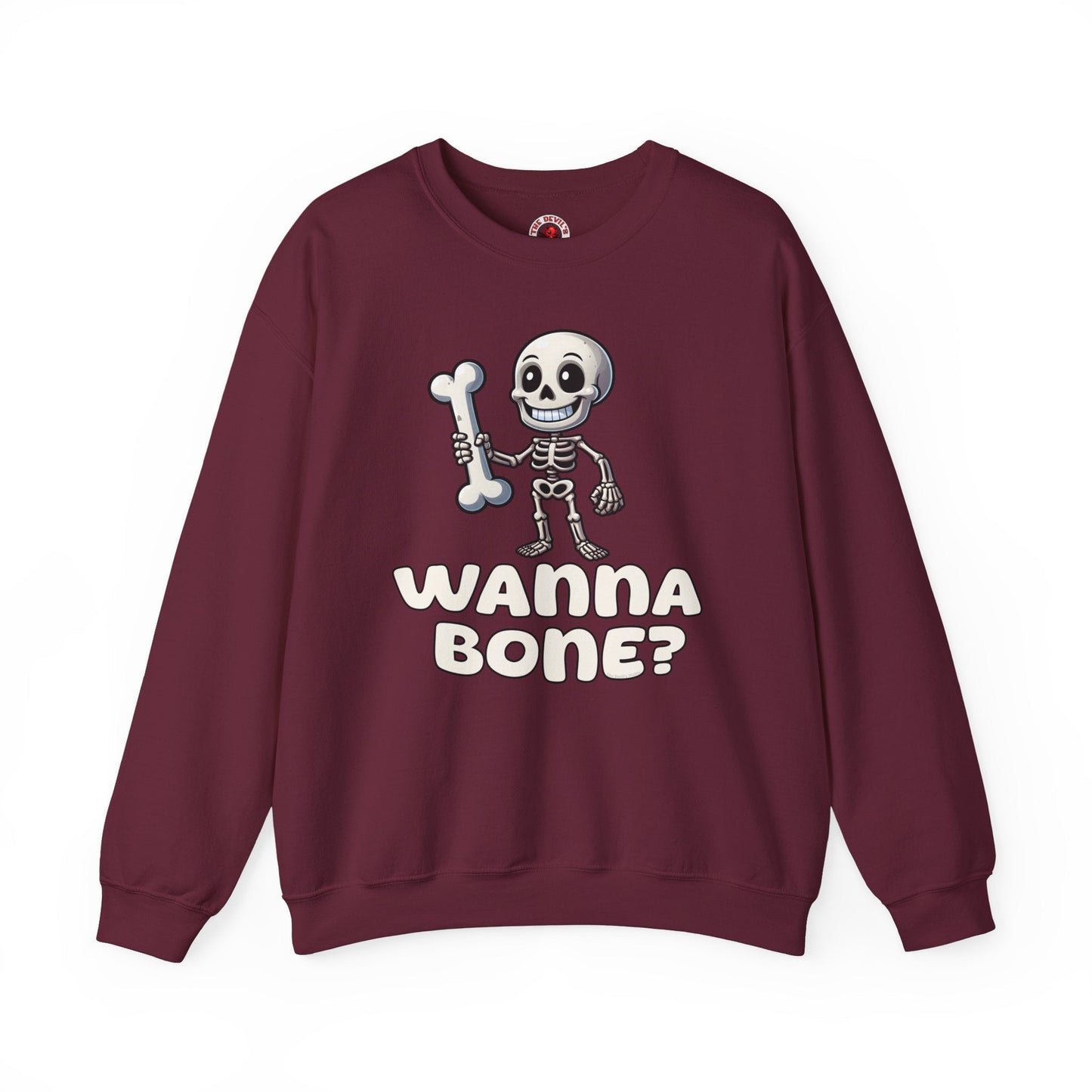 Wanna Bone Crewneck Sweatshirt The Devil's Pickle