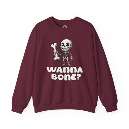 Wanna Bone Crewneck Sweatshirt The Devil's Pickle