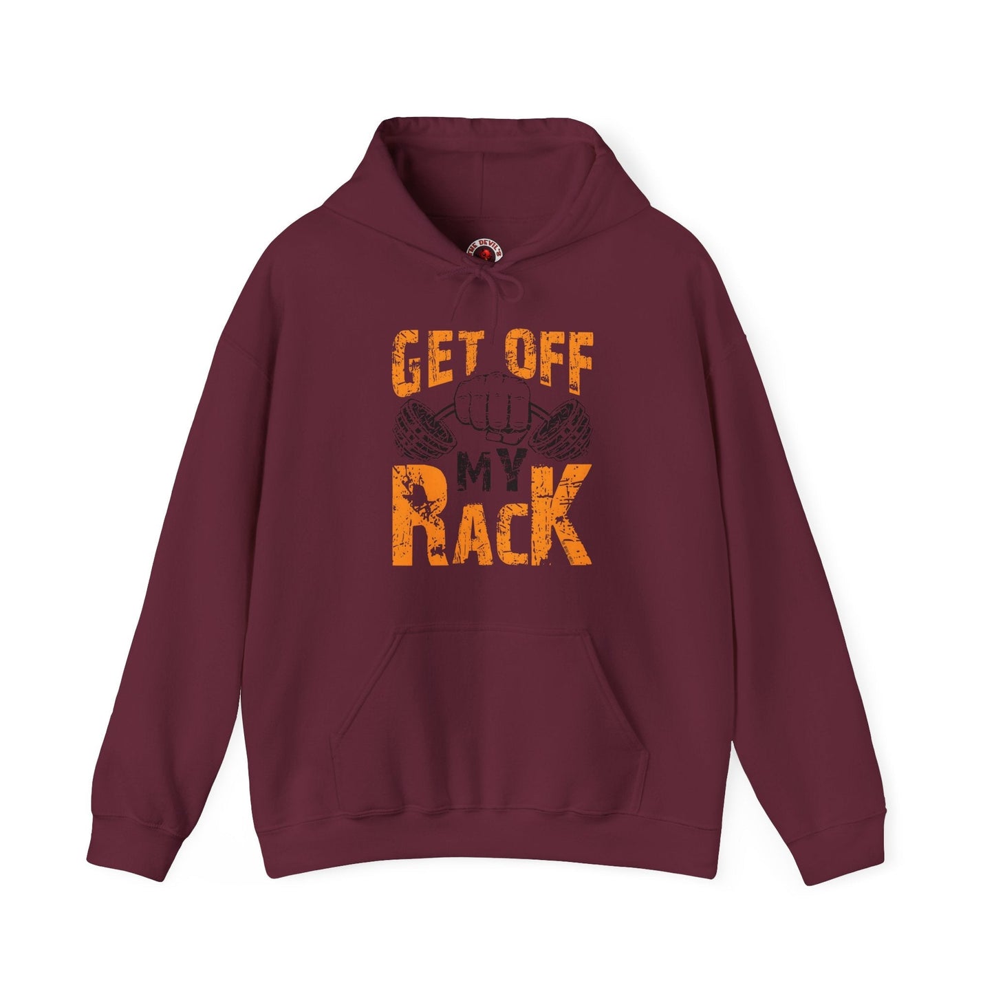 Get Off My Rack Hooded Sweatshirt The Devil's Pickle