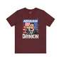 Abraham Drinking T-Shirt The Devil's Pickle