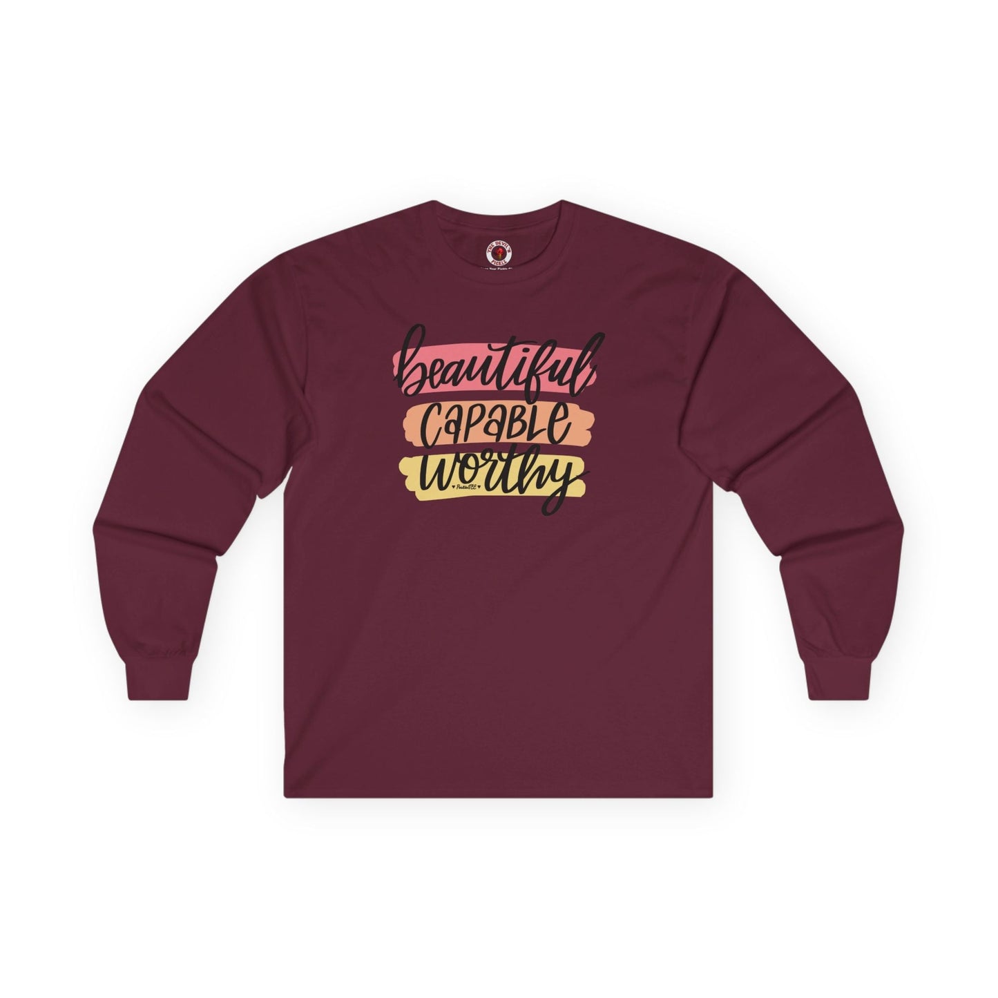 Beautiful Capable Worthy Long Sleeve Tee The Devil's Pickle