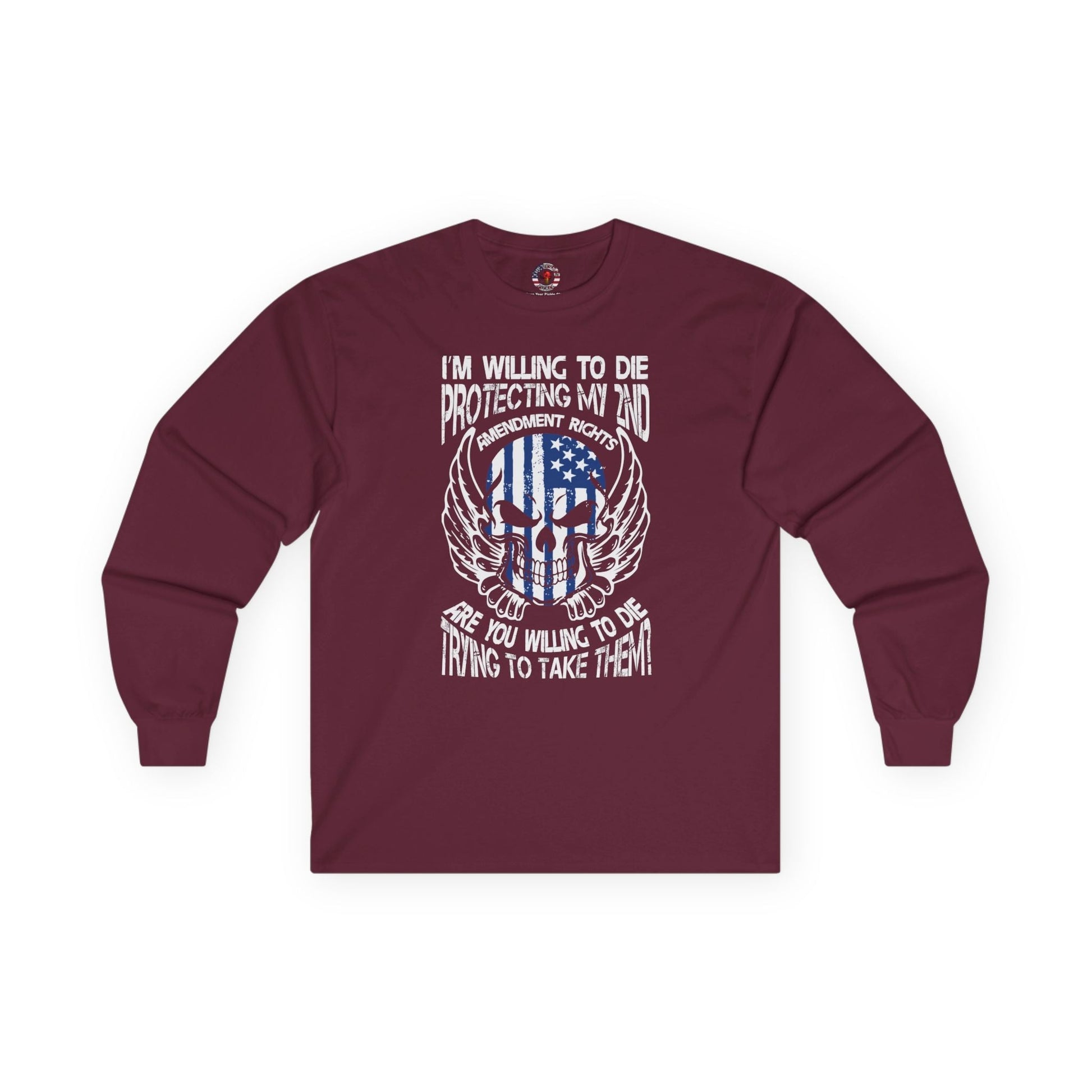 Protecting My 2nd Amendment Rights Long Sleeve Tee The Devil's Pickle