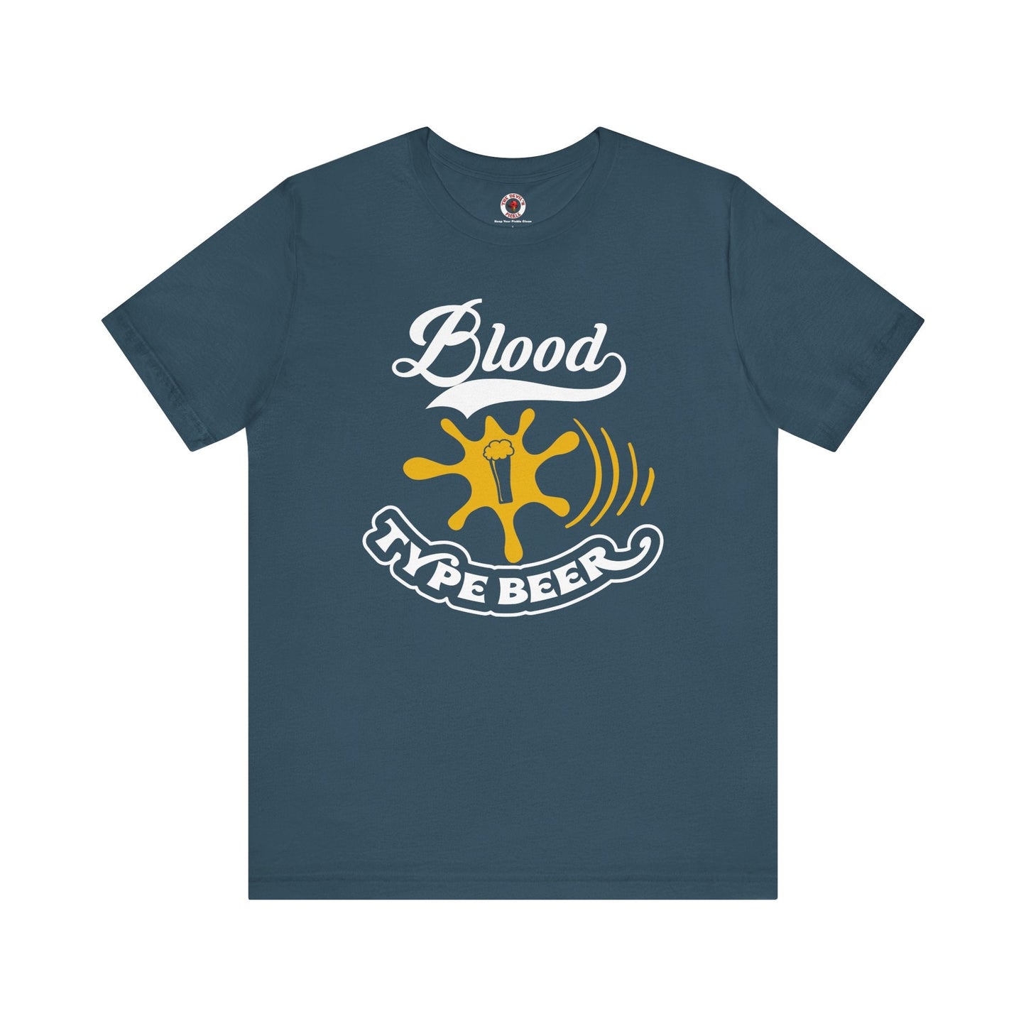 Blood Type Beer T-Shirt The Devil's Pickle