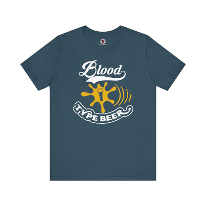 Blood Type Beer T-Shirt The Devil's Pickle