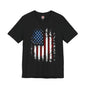 Distressed American Flag T-Shirt The Devil's Pickle