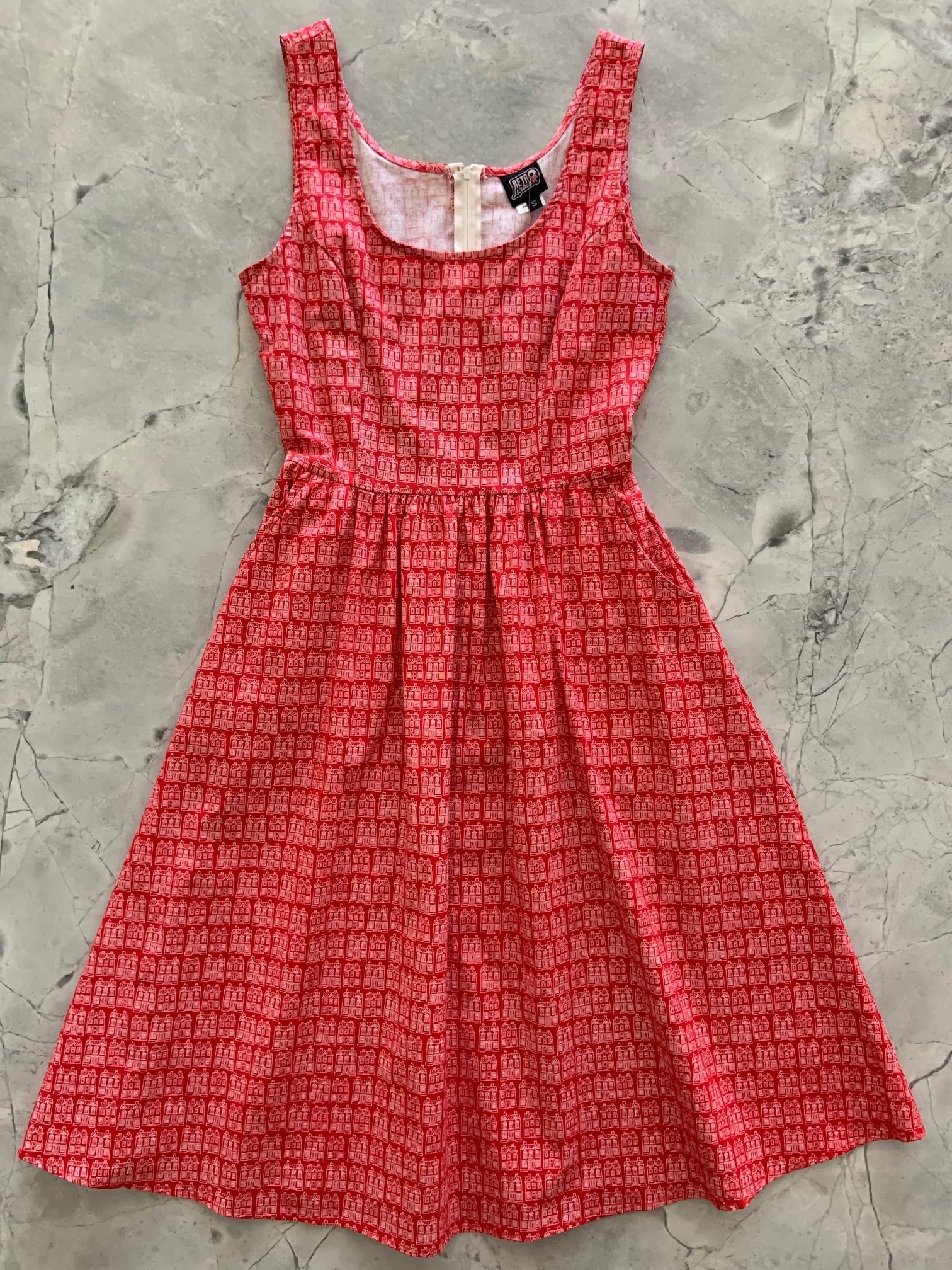 Home Sweet Home Fit & Flare Dress Retrolicious