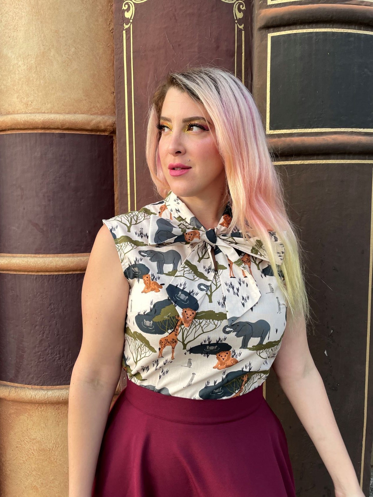 Safari Bow Top Retrolicious