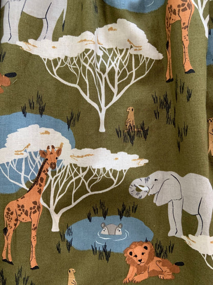 Safari Collared Dress Retrolicious