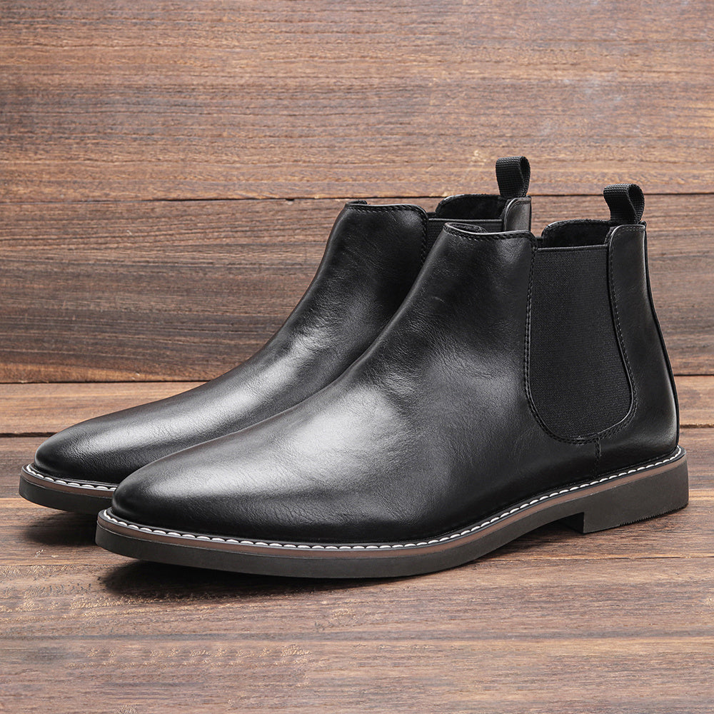 Men'S Chelsea Boots Available in Sizes 40-46, Classic Style Ankle Boots for Casual Wear #KD5232 NovaCart