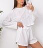Women’s Slim-Fit Loose Suit Two Piece Shorts Set FitiqueFit