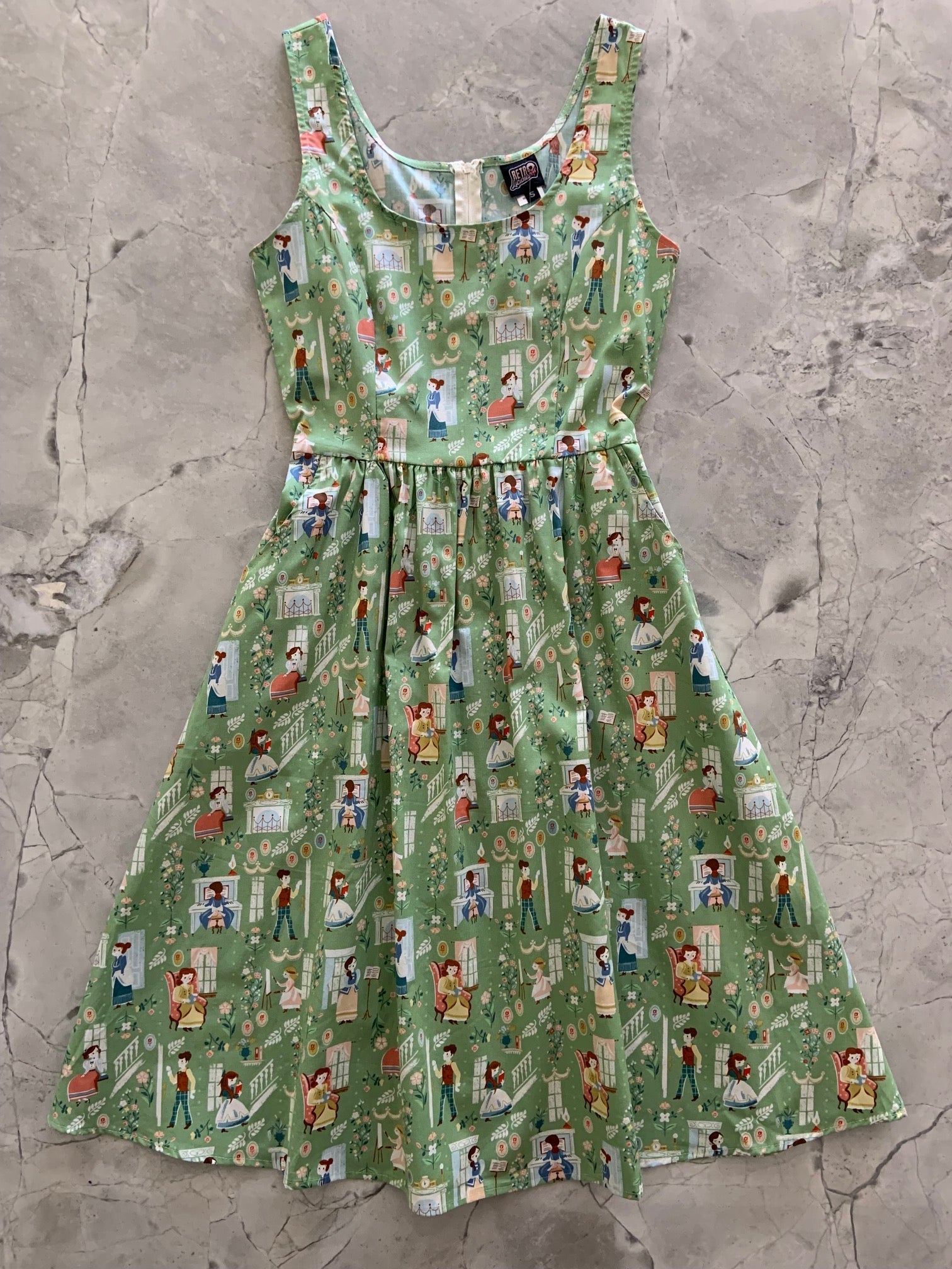 Little Women Fit & Flare Dress Retrolicious
