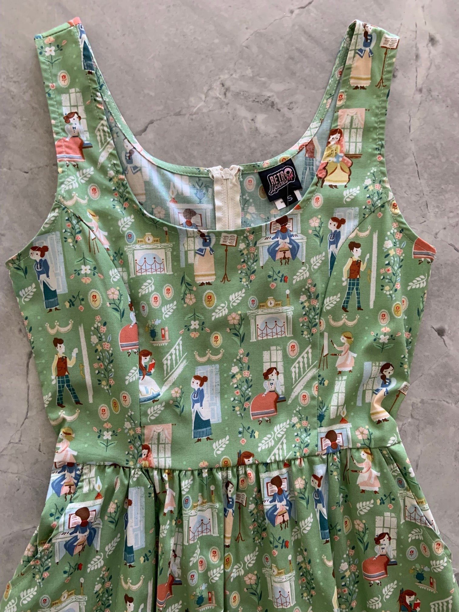 Little Women Fit & Flare Dress Retrolicious