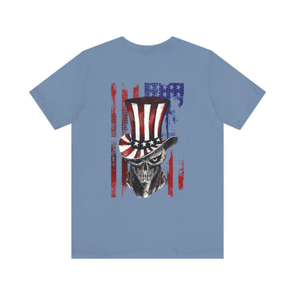Patriotic Skull T-Shirt The Devil's Pickle