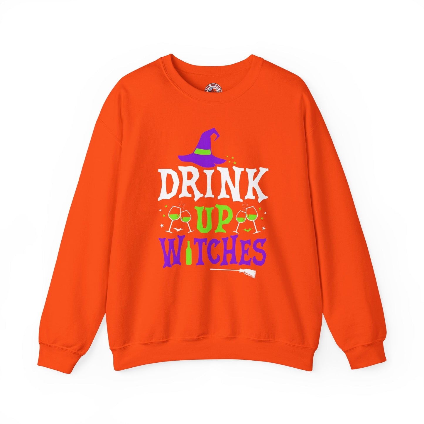 Drink Up Witches Crewneck Sweatshirt The Devil's Pickle