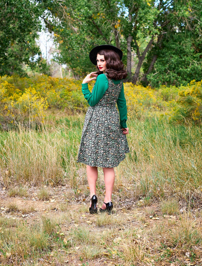 Foxy Fit & Flare Dress - XS only, 1 left! Retrolicious