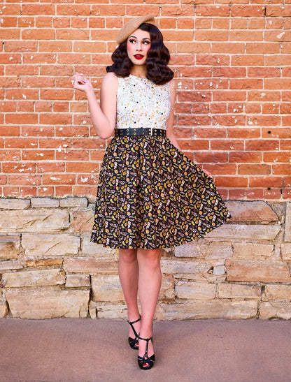 Snailing Along Twofer Dress Retrolicious