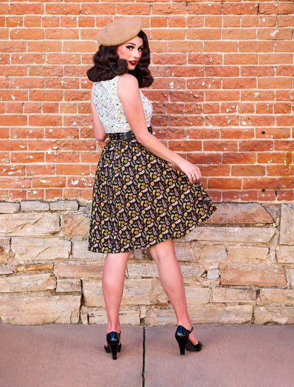 Snailing Along Twofer Dress Retrolicious