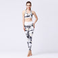 💪 Seamless 2-Piece Yoga Set – High-Waist Leggings & Crop Top FitiqueFit