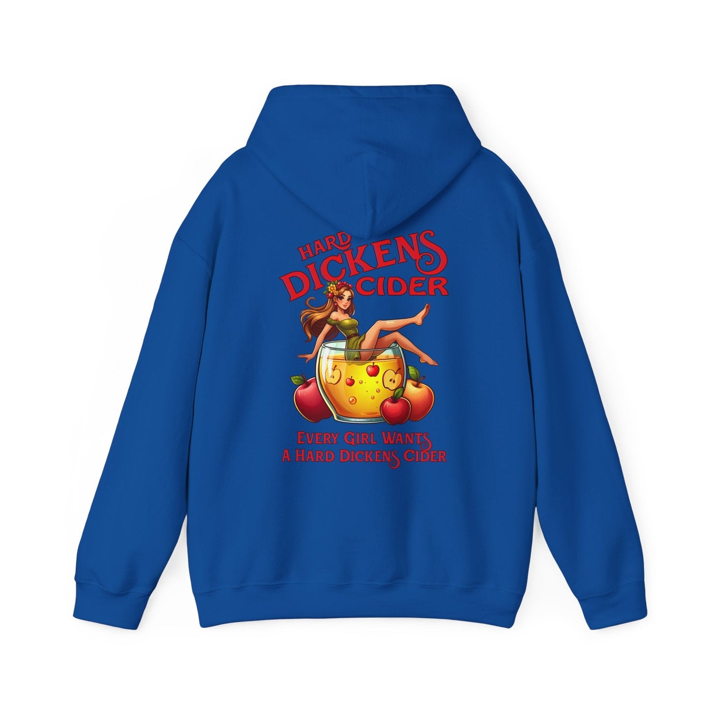 Hard Dickens Cider Front/Back Hooded Sweatshirt The Devil's Pickle