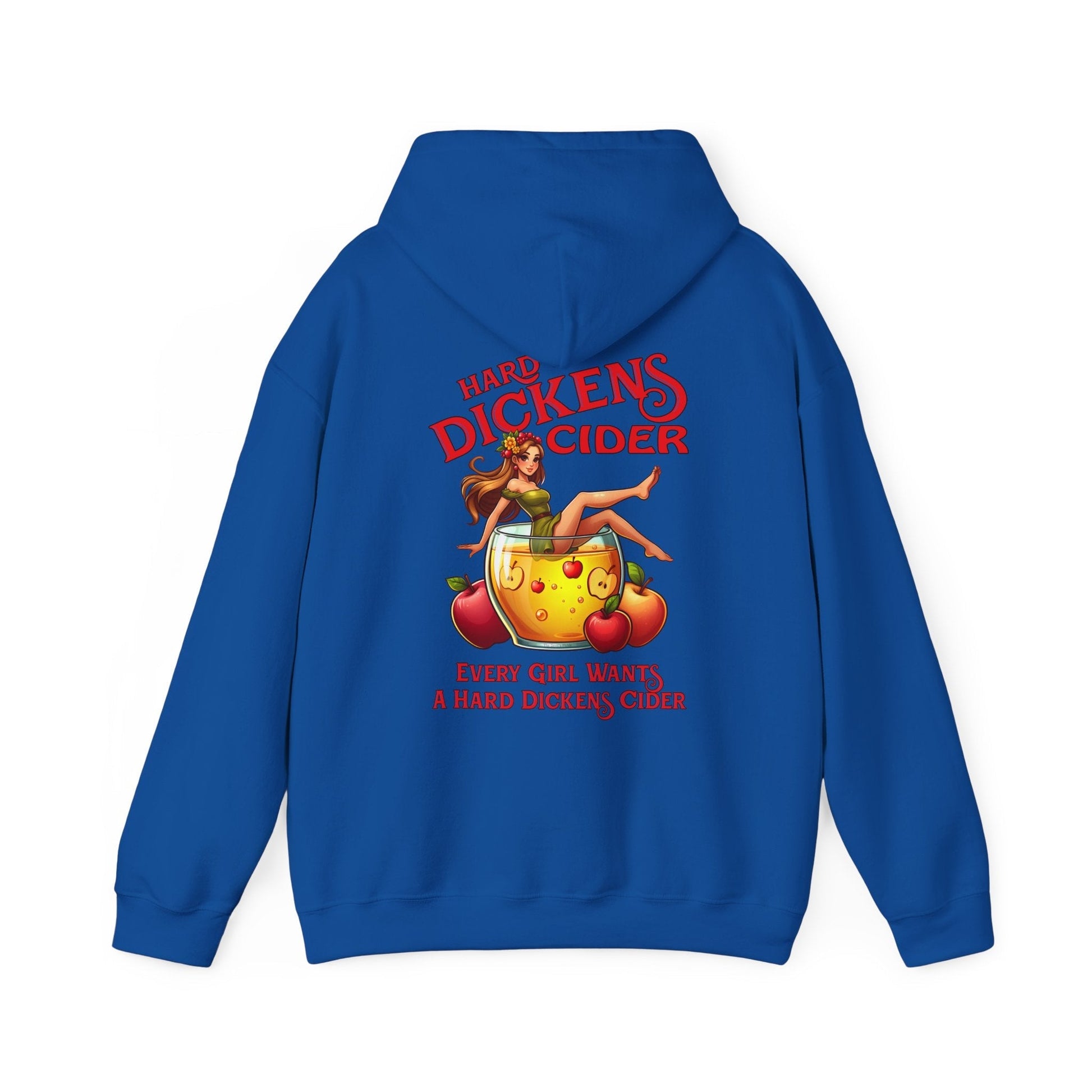 Hard Dickens Cider Front/Back Hooded Sweatshirt The Devil's Pickle