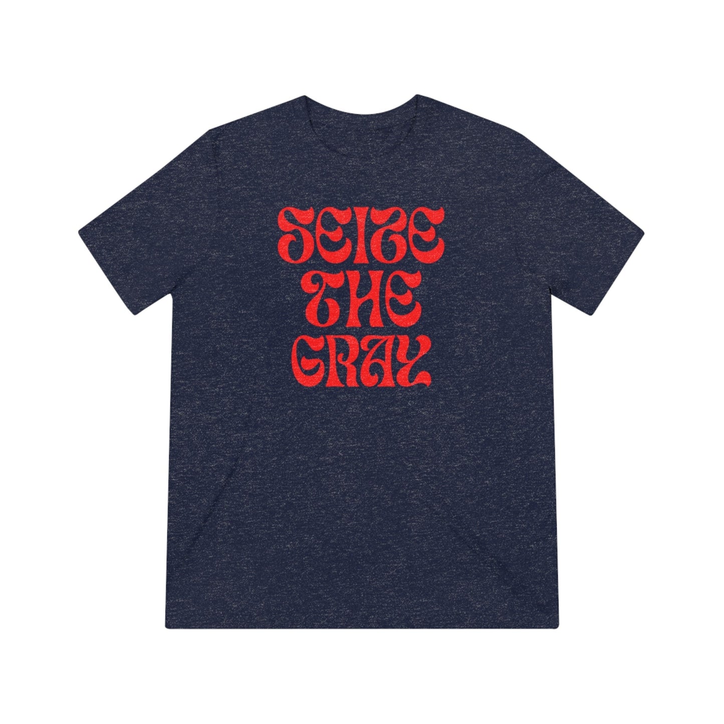 Unisex Triblend Tee "Seize the gray" Grayceful LLC