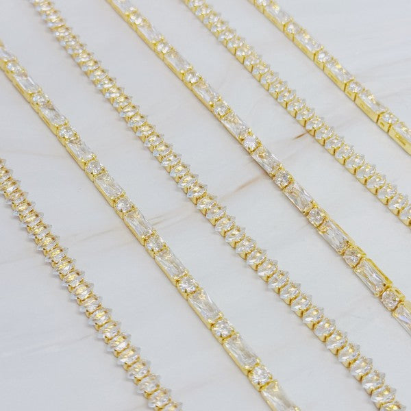 Marquise Cut Sparkle Tennis Necklace Shop Style & More | Fresh Looks, Everyday Deals & Free Shipping