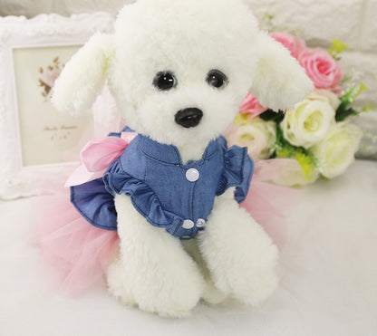 Cute Dog Dress with Mesh Design NovaCart