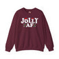 Jolly AF Crewneck Sweatshirt The Devil's Pickle