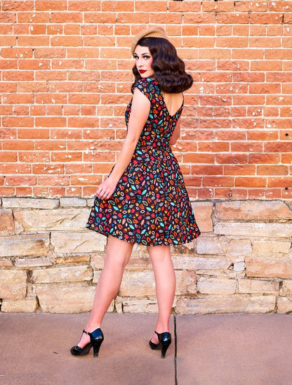 Leaves & Acorns Margaret Dress Retrolicious