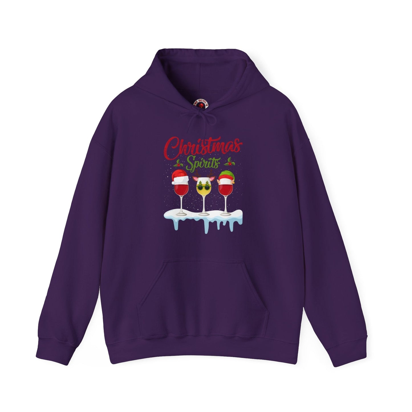 Christmas Spirits Hooded Sweatshirt The Devil's Pickle