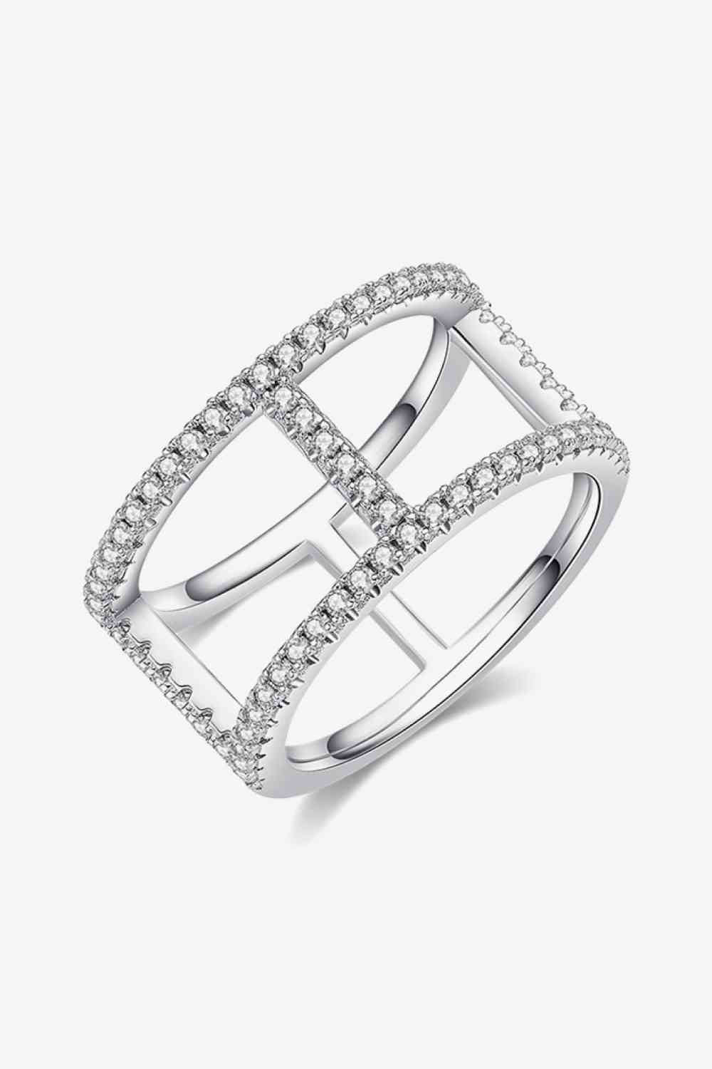 Always Get Better Moissanite Ring – Modern Minimalist Design See size chart under “more details” The Fashion Celestial