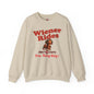 Free Wiener Rides Crewneck Sweatshirt The Devil's Pickle