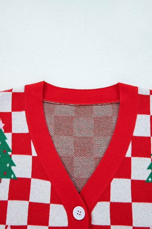 Ella Tree Pattern Cardigan Sweater Shop Style & More | Fresh Looks, Everyday Deals & Free Shipping