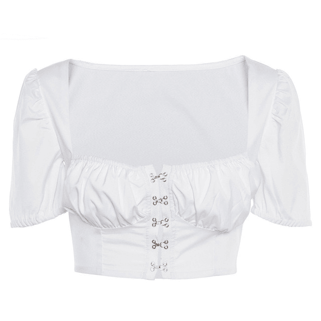Low Cut Ruffled Crop Top | Sexy Country Girl Style for Casual Days Country in My Heart