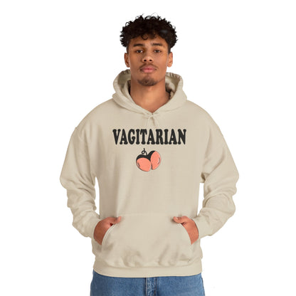 Vagitarian Hooded Sweatshirt The Devil's Pickle