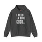 I Need A Huge Cocktail Hooded Sweatshirt The Devil's Pickle