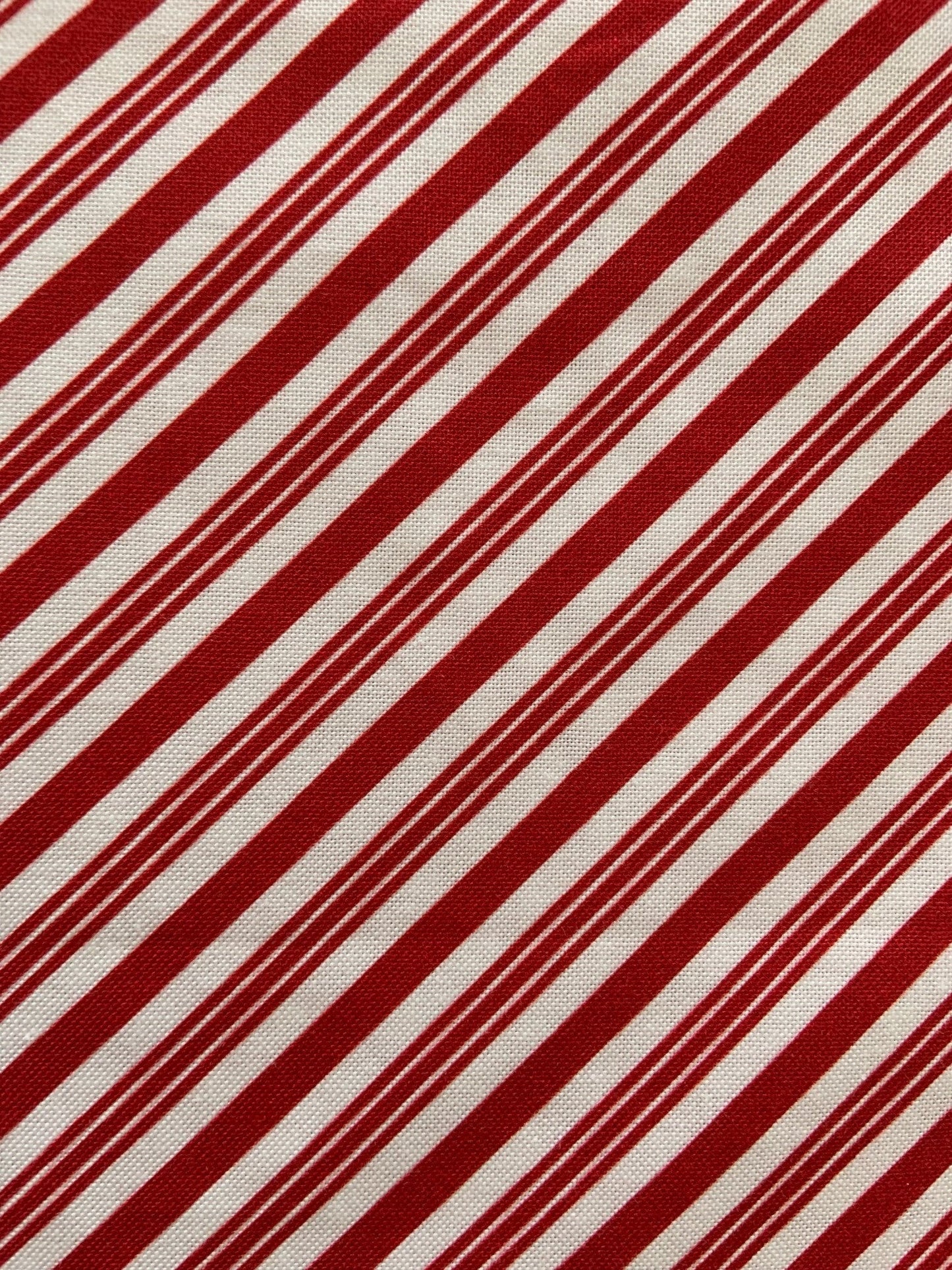 Candy Cane Stripe Bow Top - Plus Sizes only Retrolicious