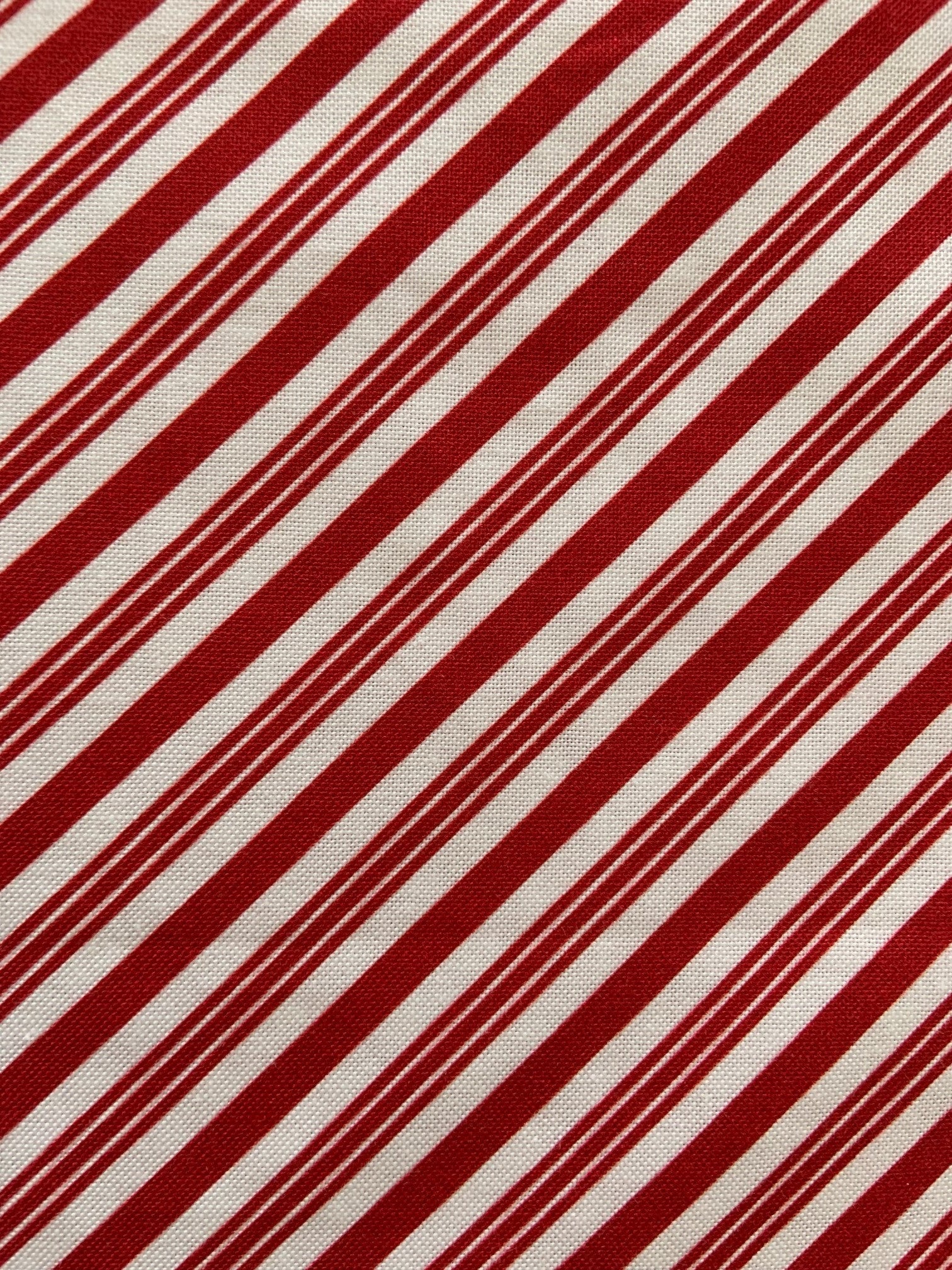 Candy Cane Stripe Bow Top - Plus Sizes only Retrolicious