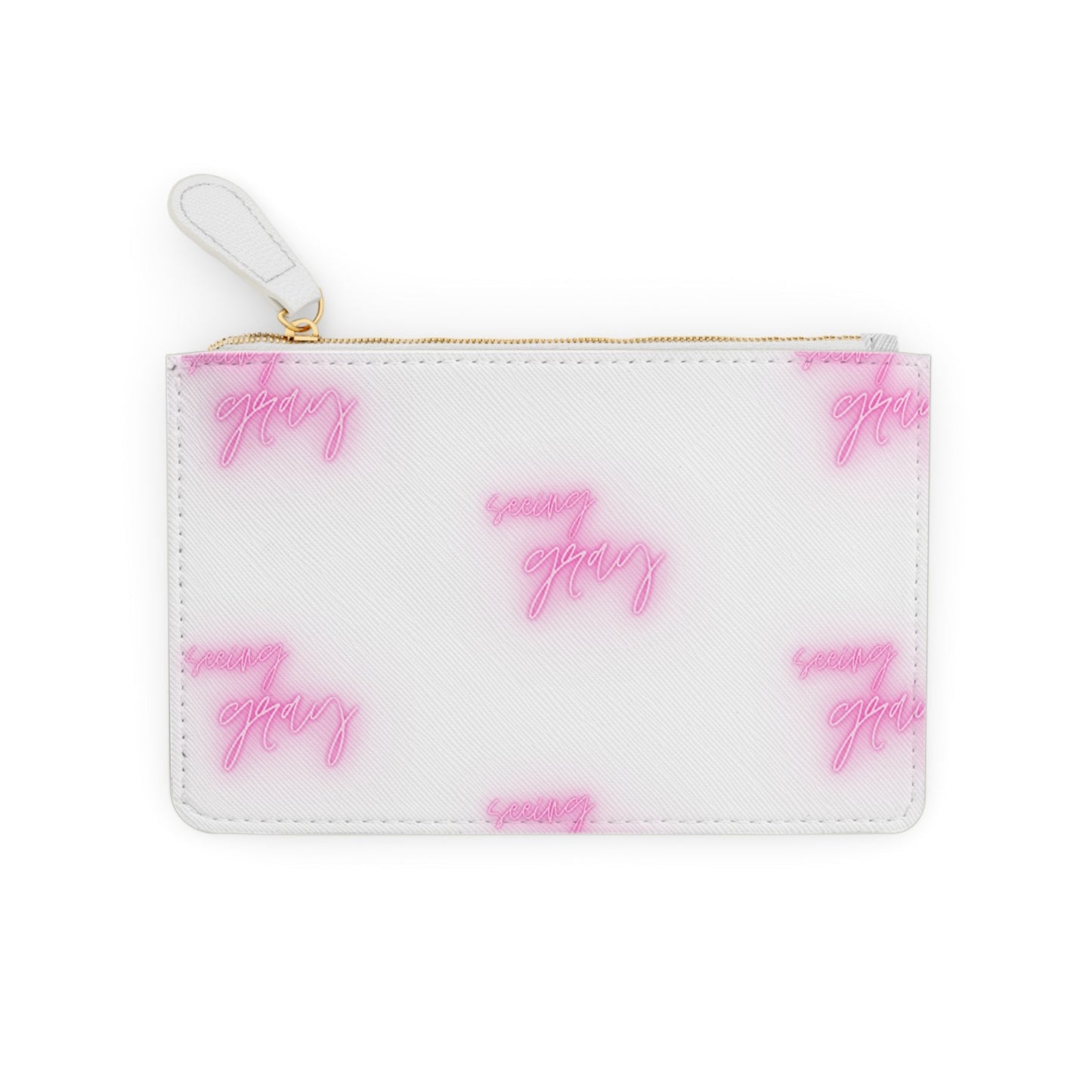 Seeing Gray Mini Clutch Bag Grayceful LLC