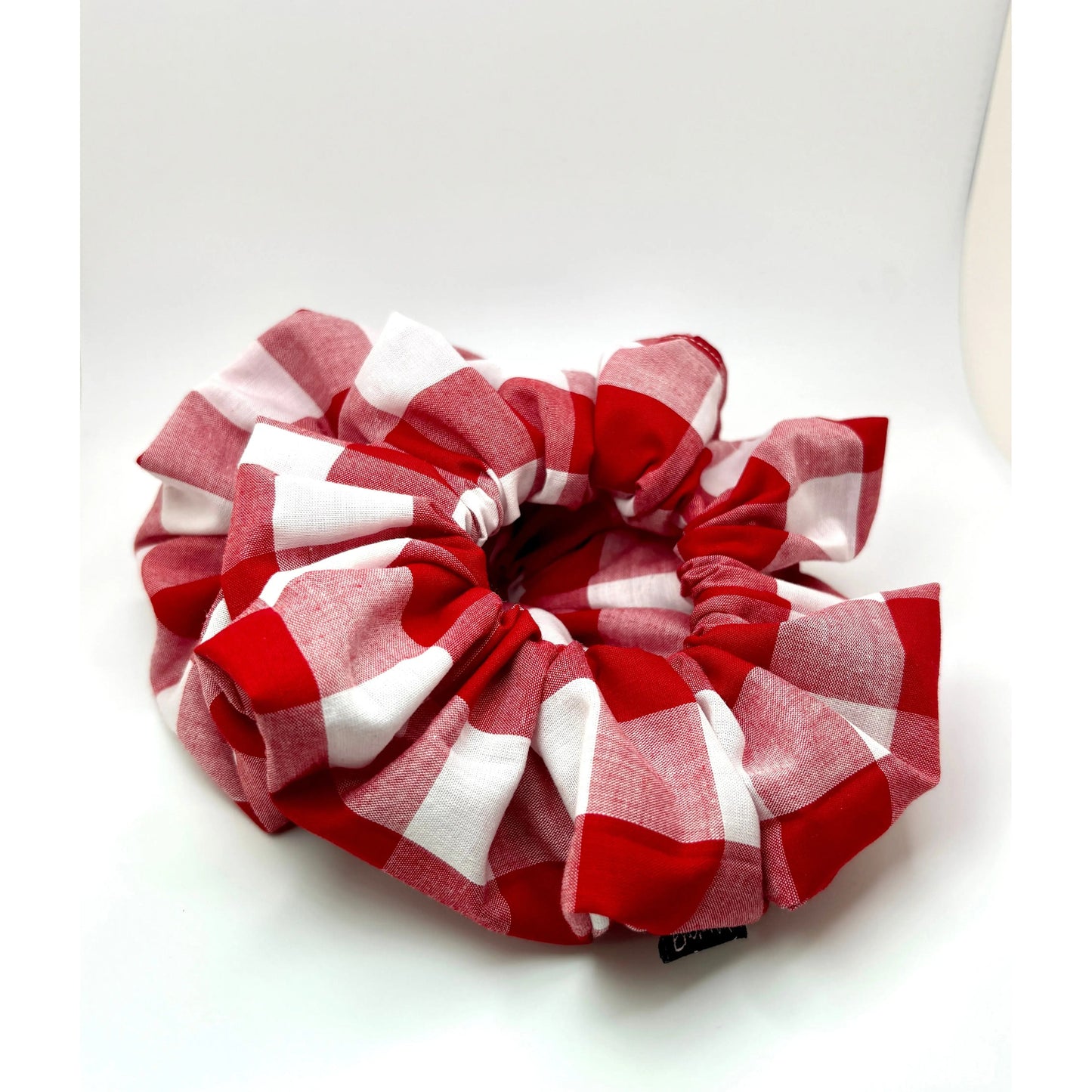 Red Plaid 4th of July Scrunchie Enchanted Scrunch