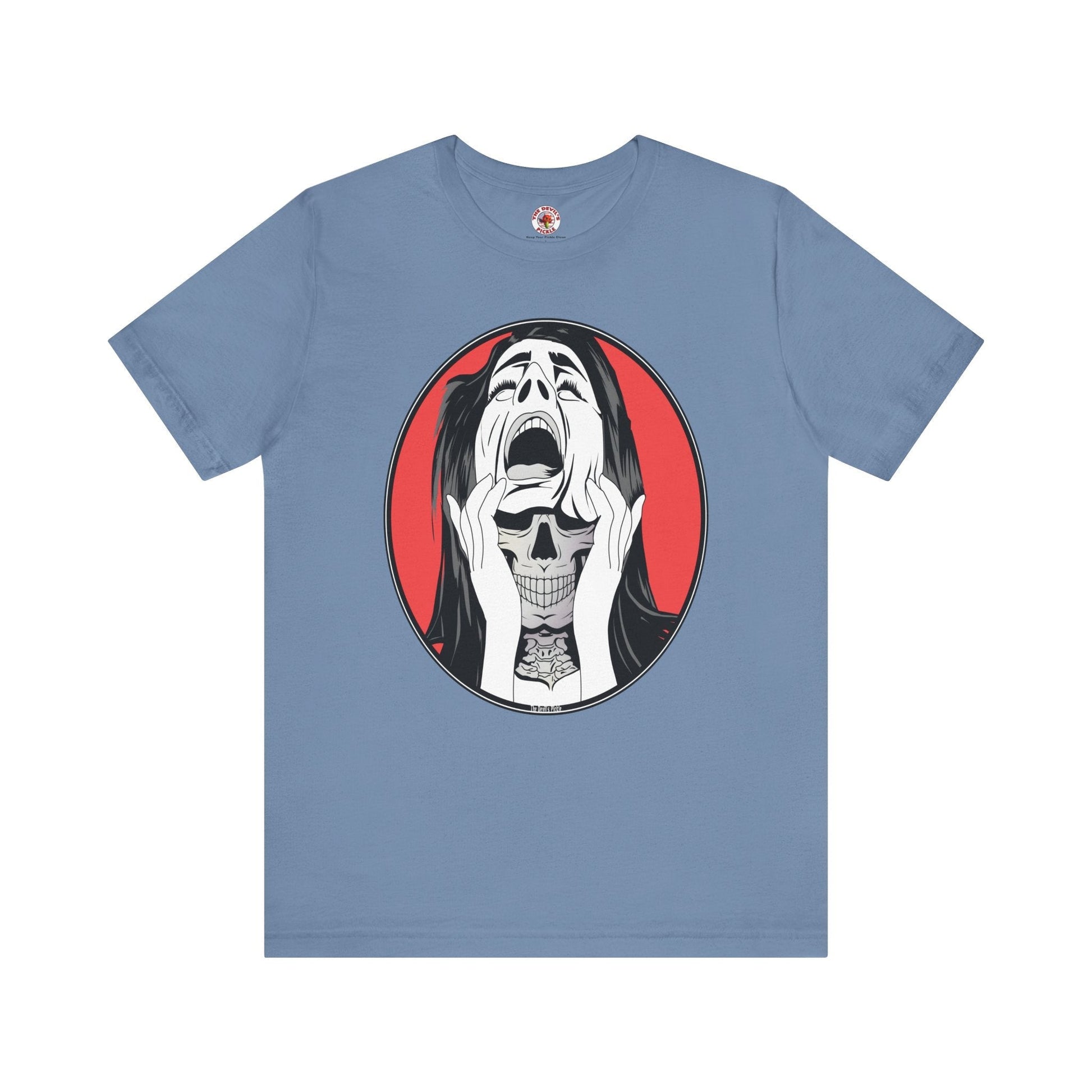 Skull Woman T-Shirt The Devil's Pickle