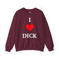 I Love Dick Crewneck Sweatshirt The Devil's Pickle