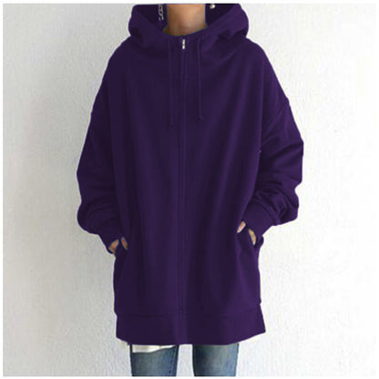 Women's Fuzzy Hoodies Long Sport Pullover Hoodie Full-Zip Hoodie Sweatshirt See size chart under “more details” The Fashion Celestial
