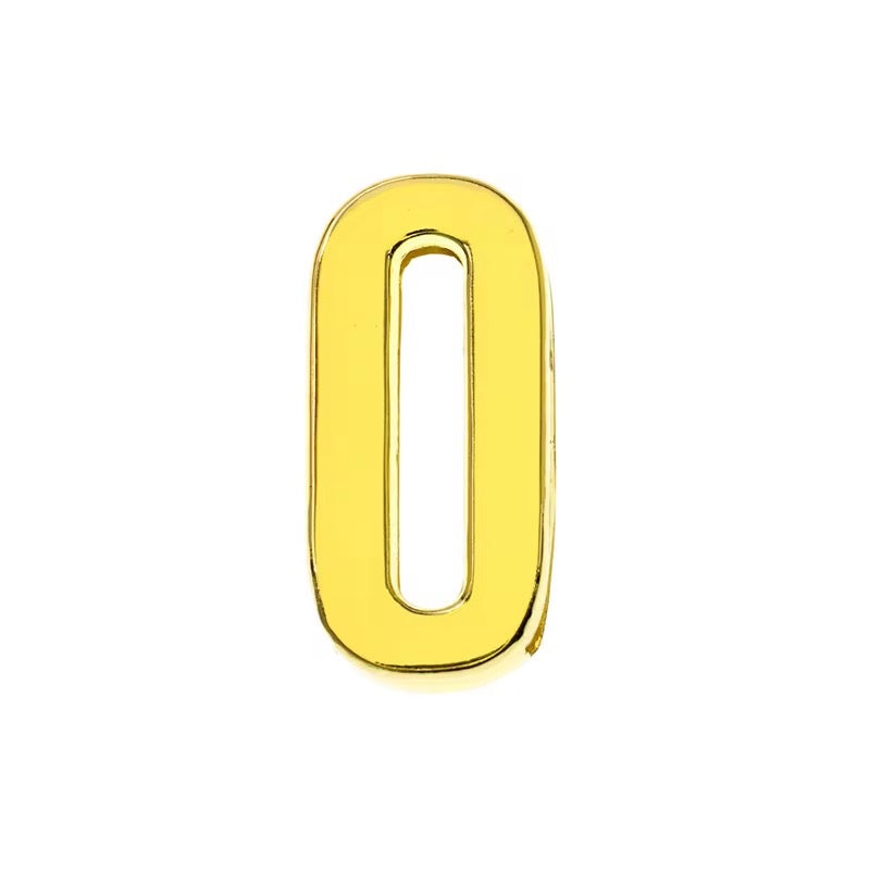 Scarf Slide Letters – 30mm – 14K Gold Non Tarnish Deep South Originals
