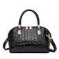 Crocodile Pattern Messenger Shoulder Bag – Stylish Cowgirl Bag for Any Occasion Country in My Heart