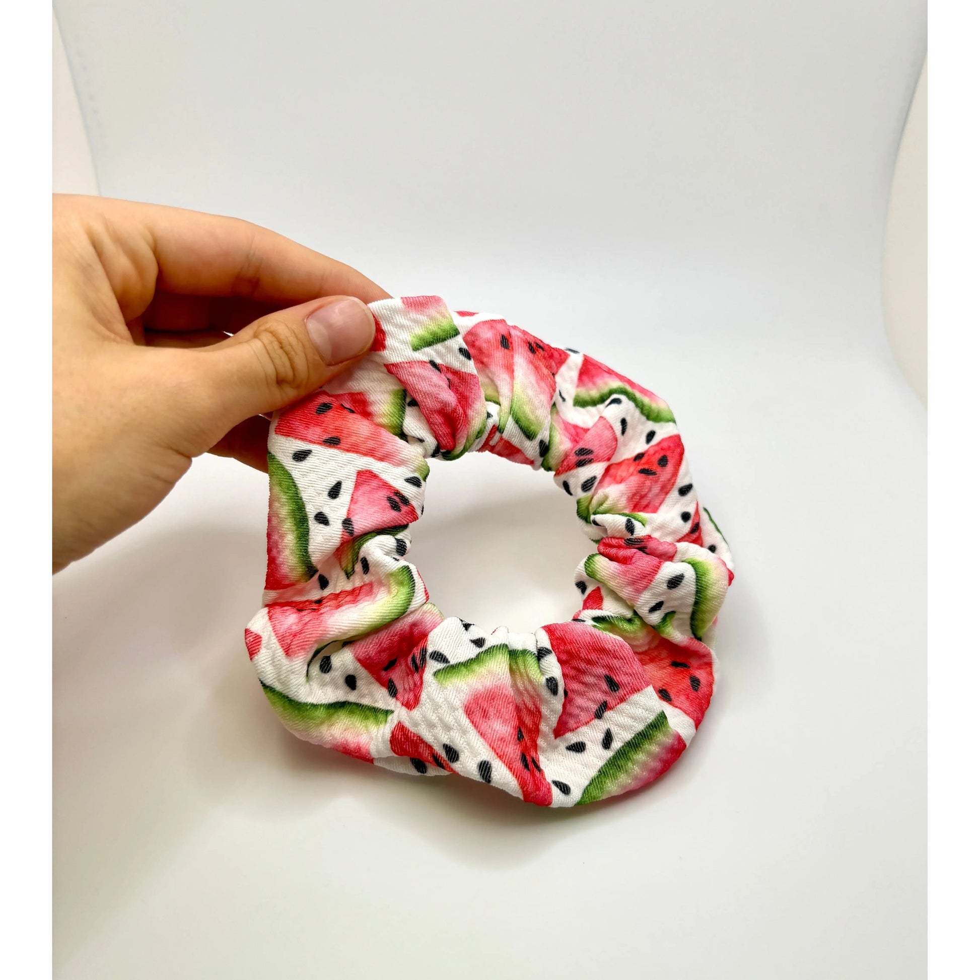 Mini Watermelon Summer Bullet Scrunchie Enchanted Scrunch