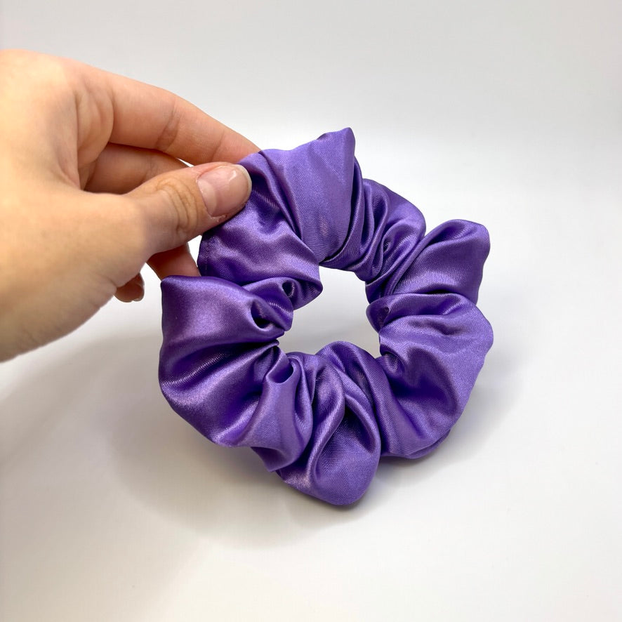 Mini Purple Silk Scrunchie Enchanted Scrunch