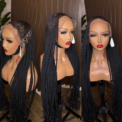 Wig vee twist braided wig HOL stores